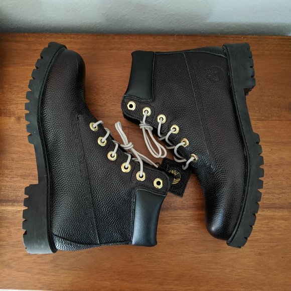 LMT Edition Horween Football Leather Timberlands - Picture 4 of 7